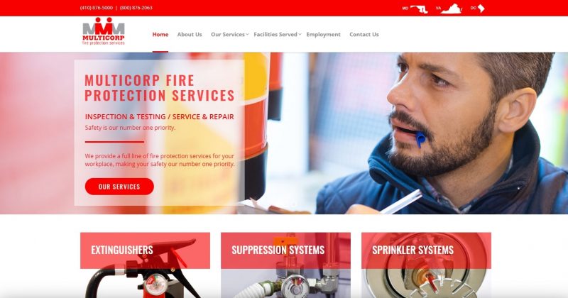 Multicorp Fire Protection Services New Website