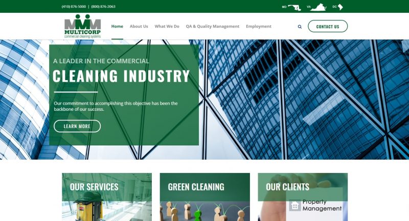 Multicorp Commercial Cleaning Systems New Website