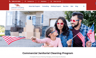 Janitorial Consulting Website Launch