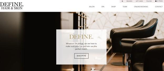 Define Hair & Skin Launches a New Website