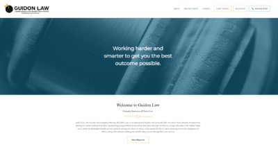 New Website Launch: Guidon Law