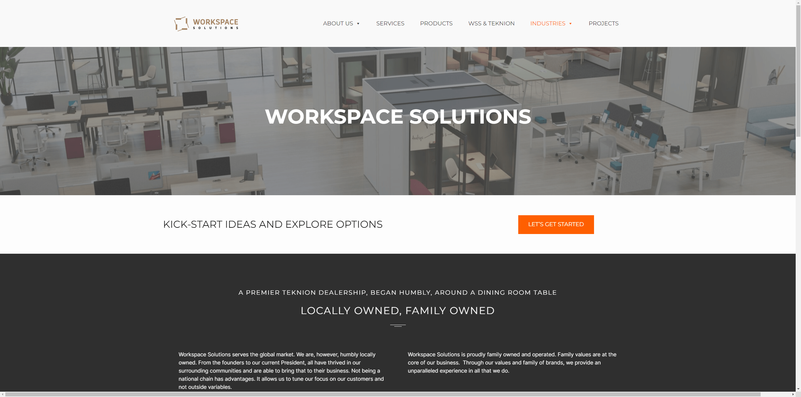 New Website Launch: Workspace Solutions