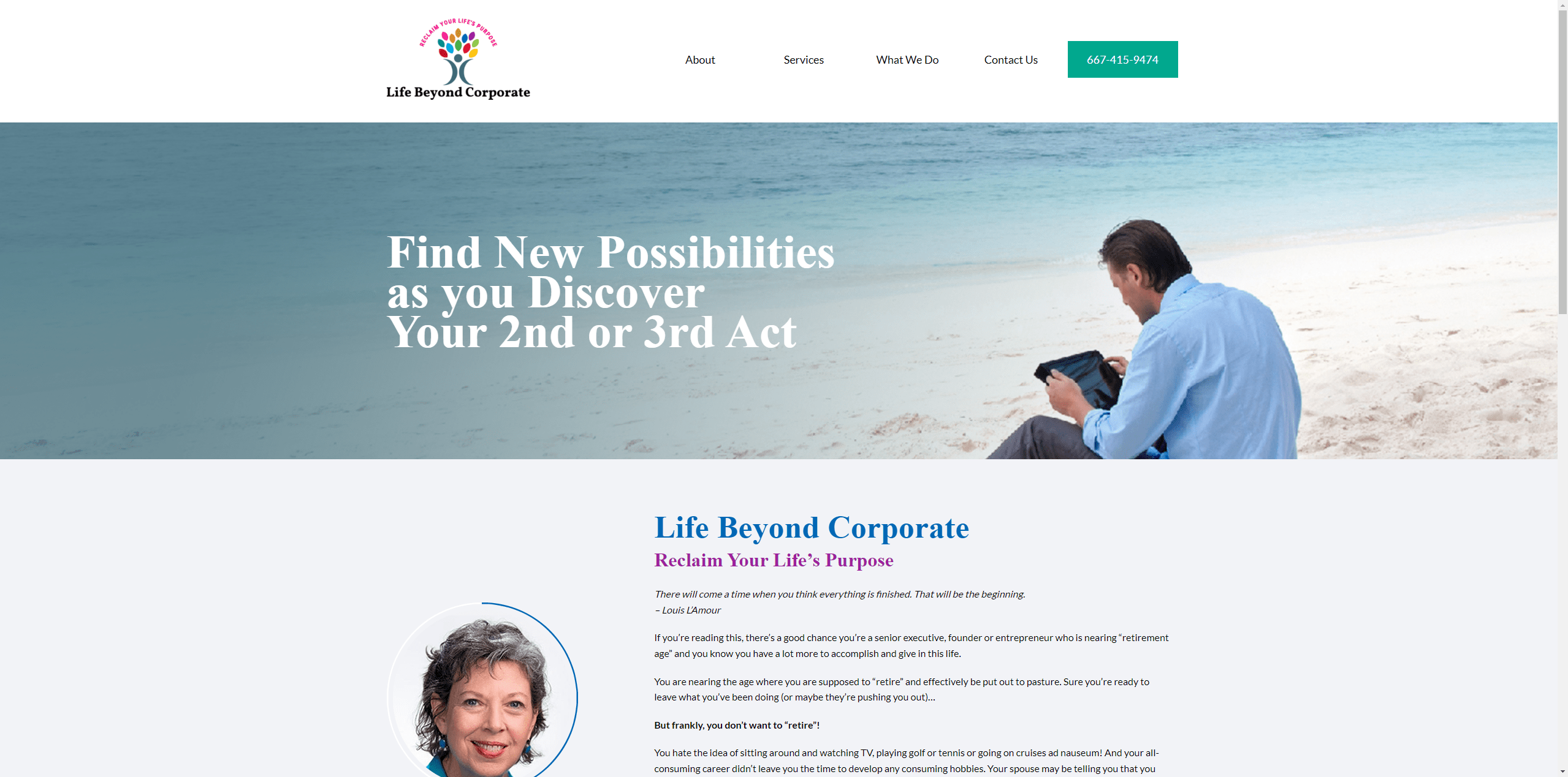 New Website Launch: Life Beyond Corporate